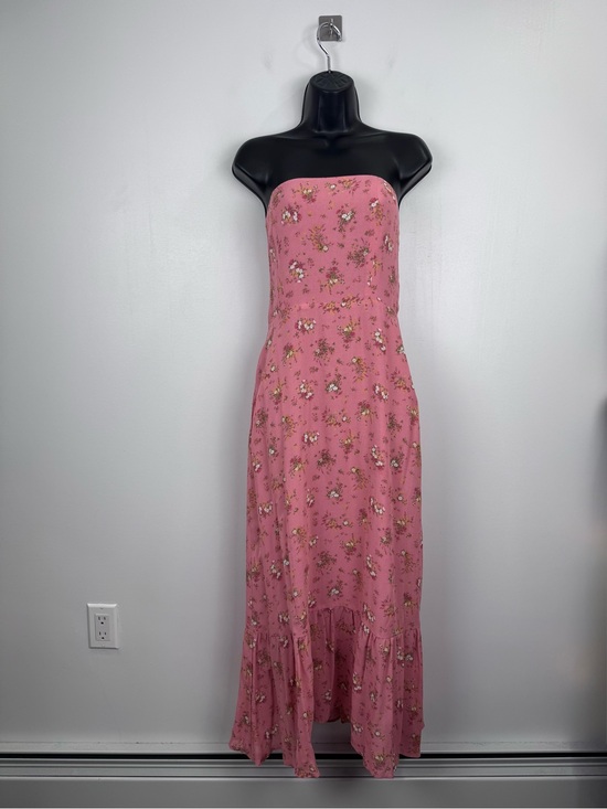 Reformation Dresses & Skirts - Reformation Women Pink Floral Strapless Dress Size‎ 6